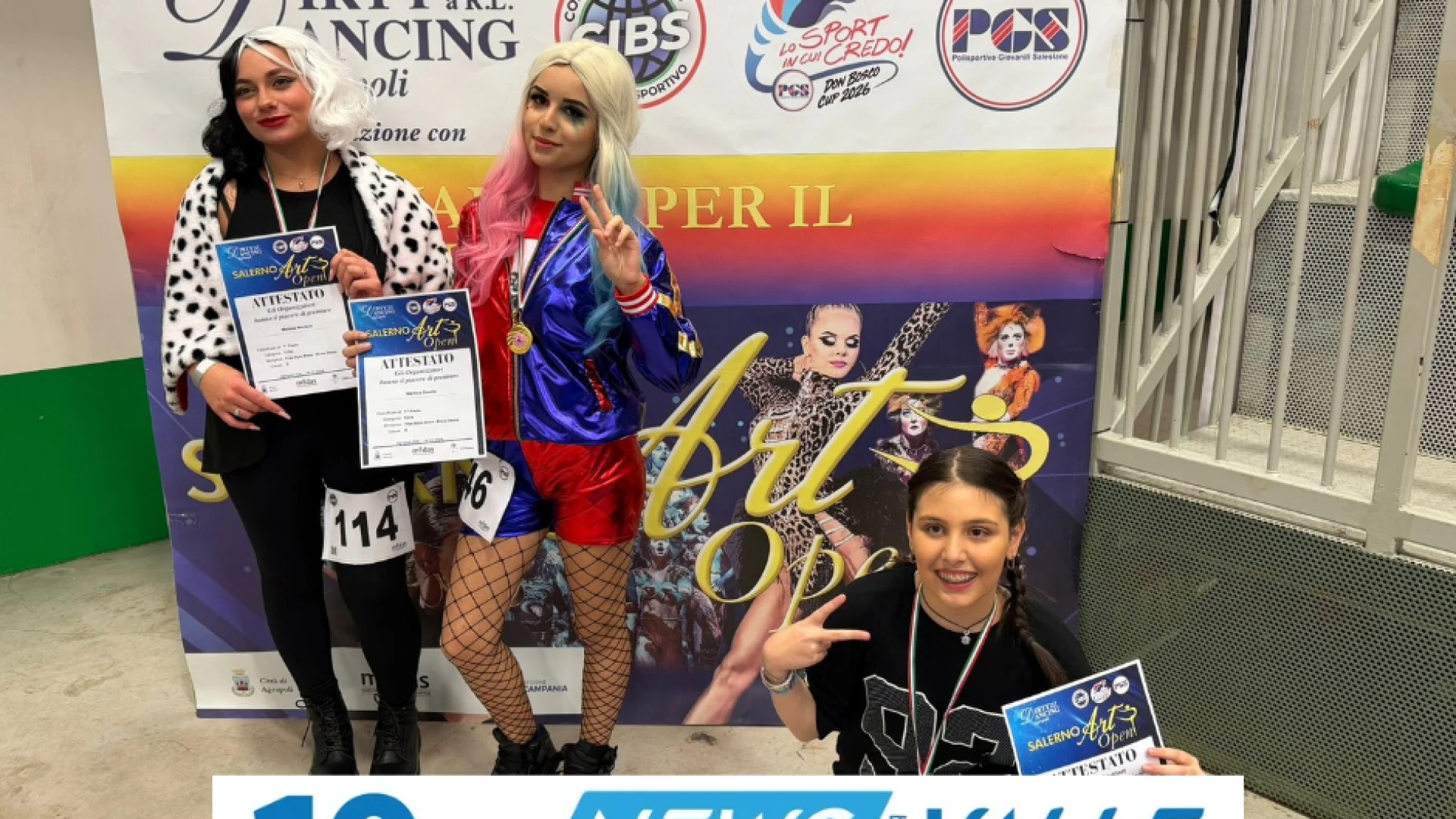 Danza: la Te Co Dance New Generation Isernia  torna da Agropoli con tre medaglie d'oro